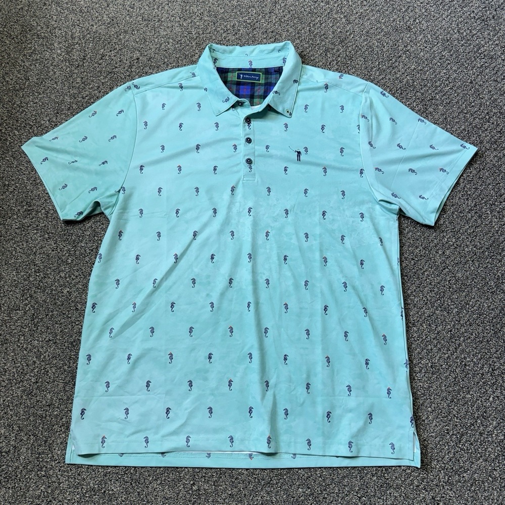 Lot Of 5 William Bill Murray Golf Polo Shirts XL Colorful Cocktail Pizza Beach - Picture 7 of 15